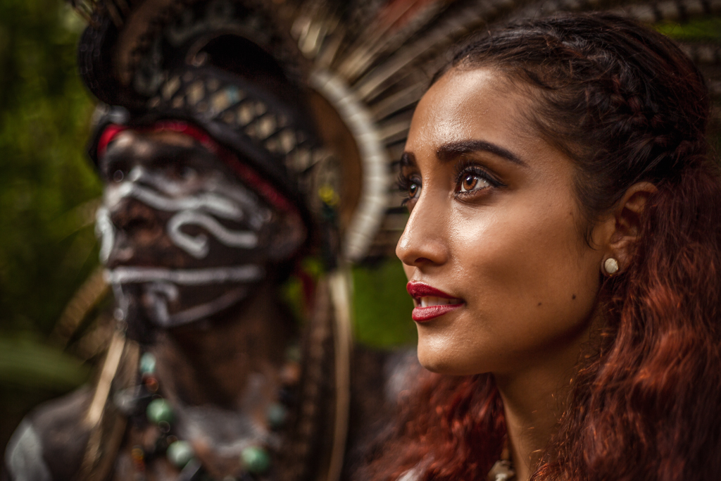 What lens is best - Depth of Field - Aztec Portrait by JP Stones