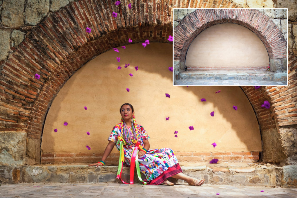 A Test Shot for a Photoshoot in Oaxaca