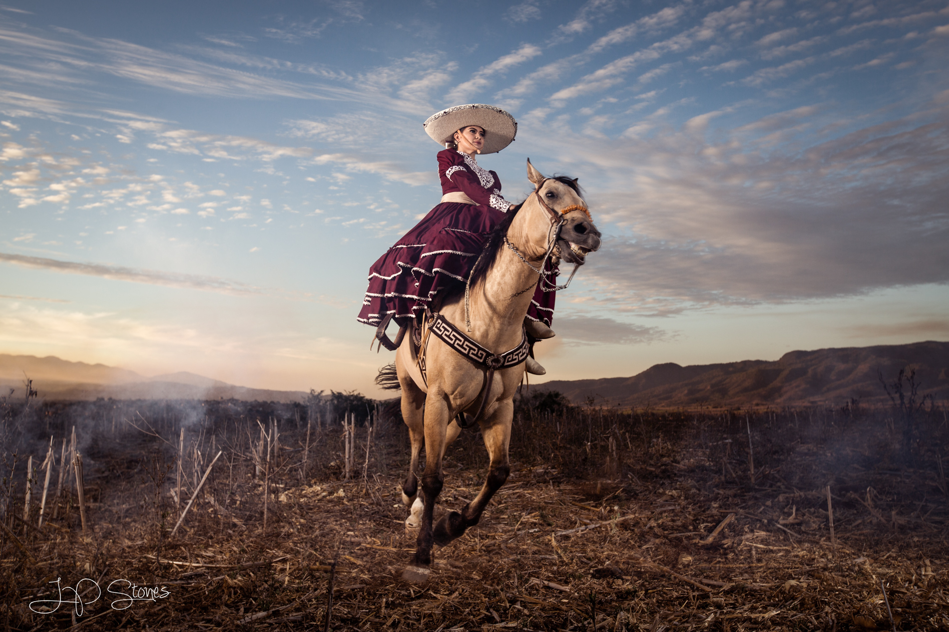 Escaramuza and Charro Cowboy Photography by JP Stones Photography Workshops