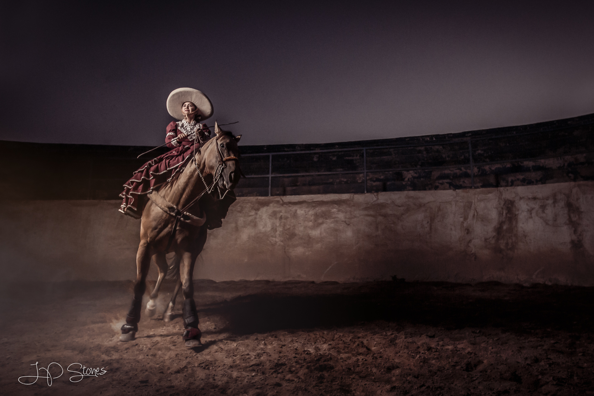 Escaramuza and Charro Cowboy Photography by JP Stones Photography Workshops