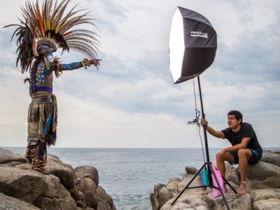 Behind The Scenes at one of my Aztec Photoshoots Aztec Workshop with JP Stones Photography