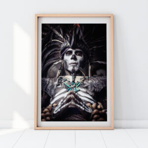 Aztec Warrior. Day of the Dead Art. Aztec God. Fine Art Prints by JP Stones Photography