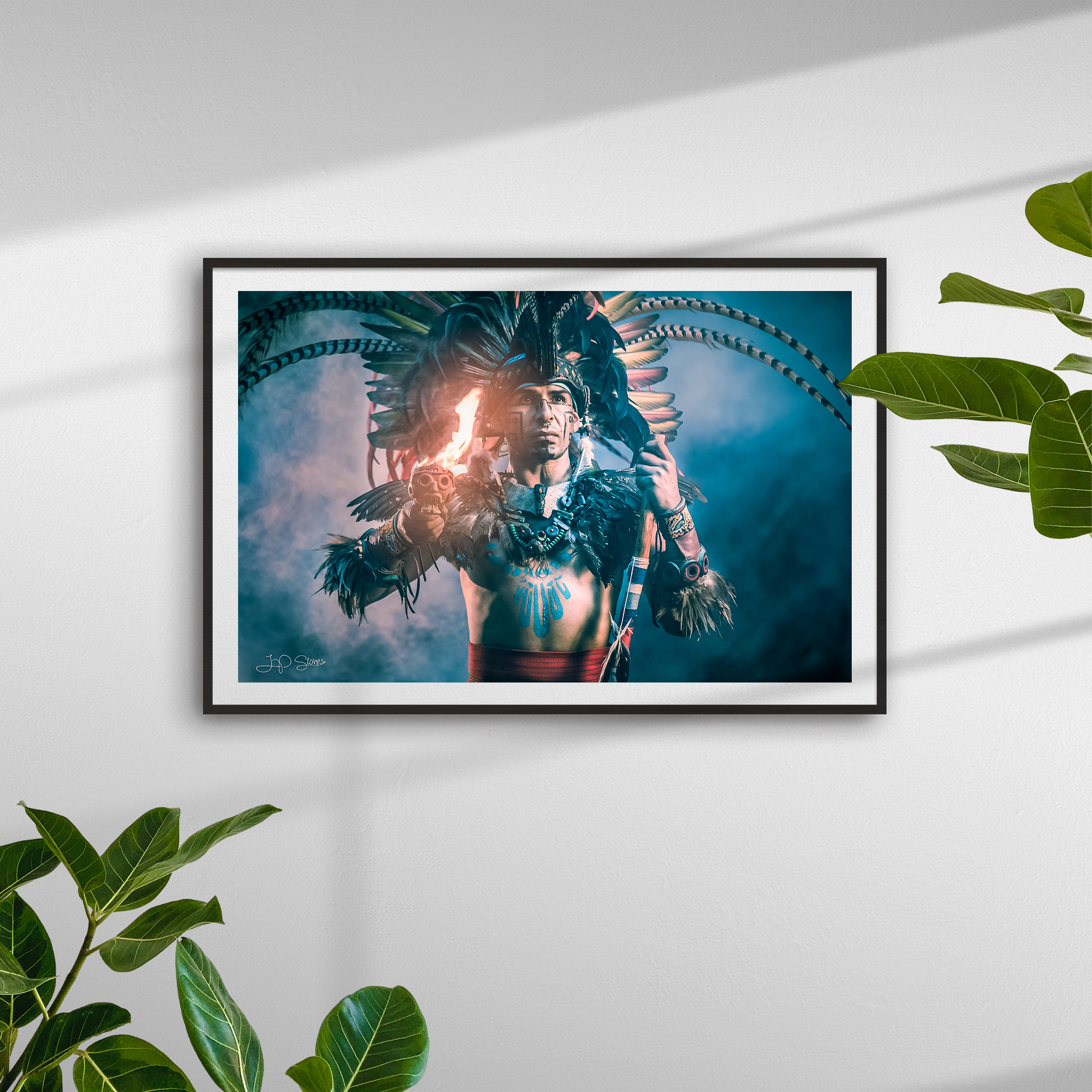 6238_frame_black_plants_horizontal