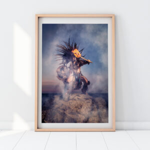 Aztec Warrior. Aztec God. Fine Art Prints by JP Stones Photography