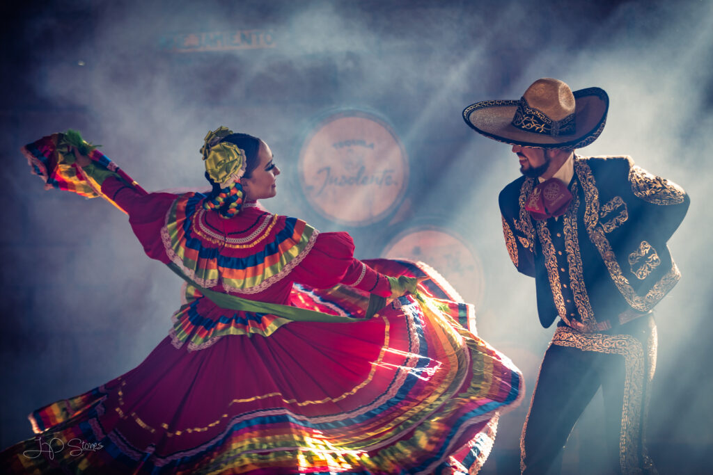 Mexican Folkloric Dancers Wall Art. Charro and China Poblana. Jarabe Tapatio Wall Art. Fine Art Photography Print.